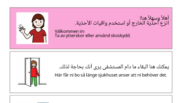 Bild på bildstöd