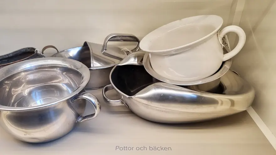 Pottor och bäcken